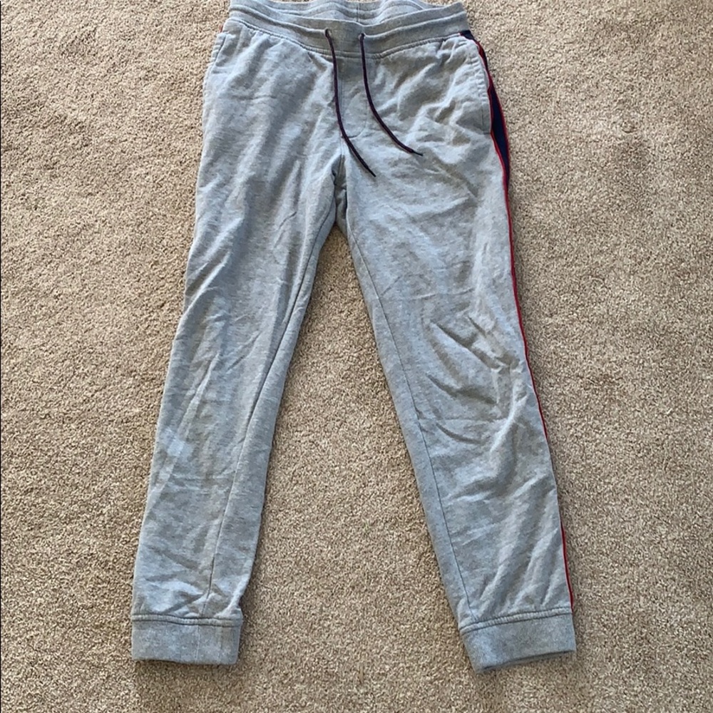 Grey sweatpants